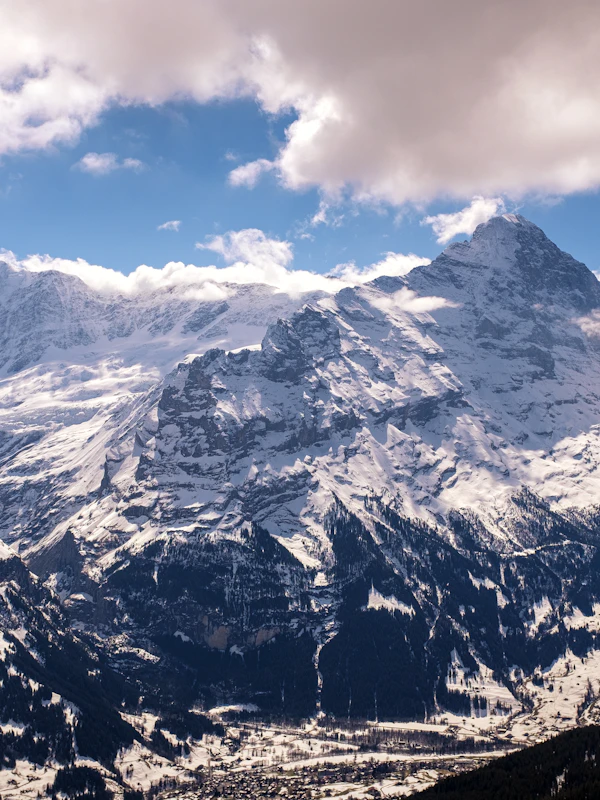 Swiss Alps mountain scenic landscape - Premium destination for Swiss transfers and luxury chauffeur service
